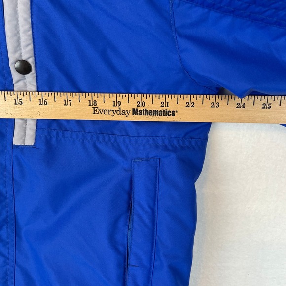 Vintage Pacific Trail Active Blue Ski Jacket Mens Small Fleece Lined Retro 90s - Picture 9 of 10